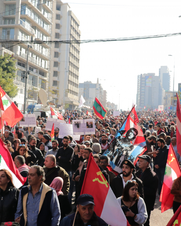 "الحراك الشعبي للإنقاذ": لا ثقة لحكومة سيدر... والمعركة مع قوى السلطة مفتوحة